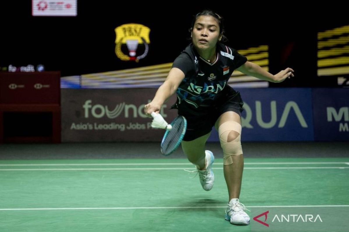 Pebulu tangkis Gregoria menang mulus atas wakil Ukraina