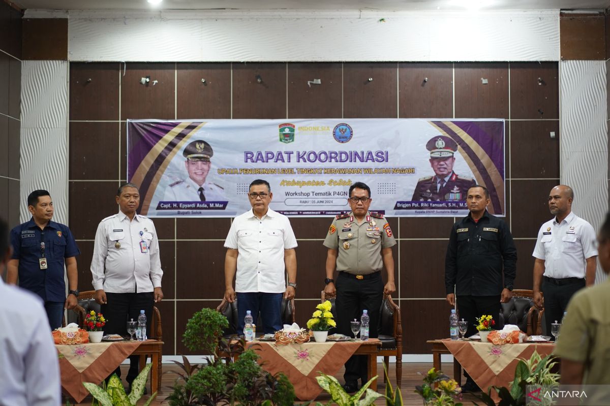 Bupati Solok ajak seluruh komponen bersinergi lawan peredaran narkoba