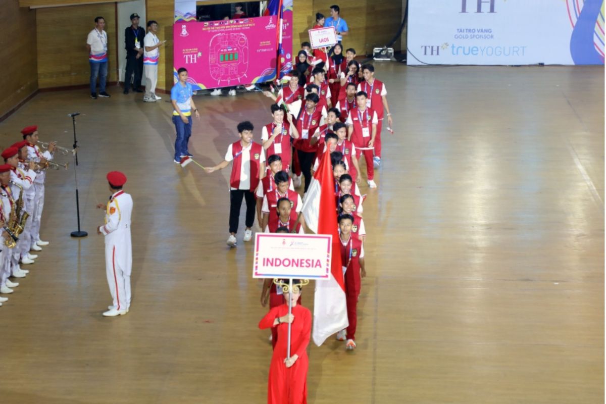 Kontingen Indonesia peringkat kedua ASEAN Schools Games 2024 di Vietnam