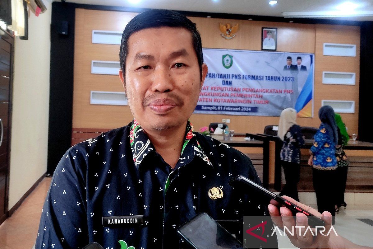 BKPSDM Kotim sebut 400 lebih pegawai mendapat kenaikan pangkat