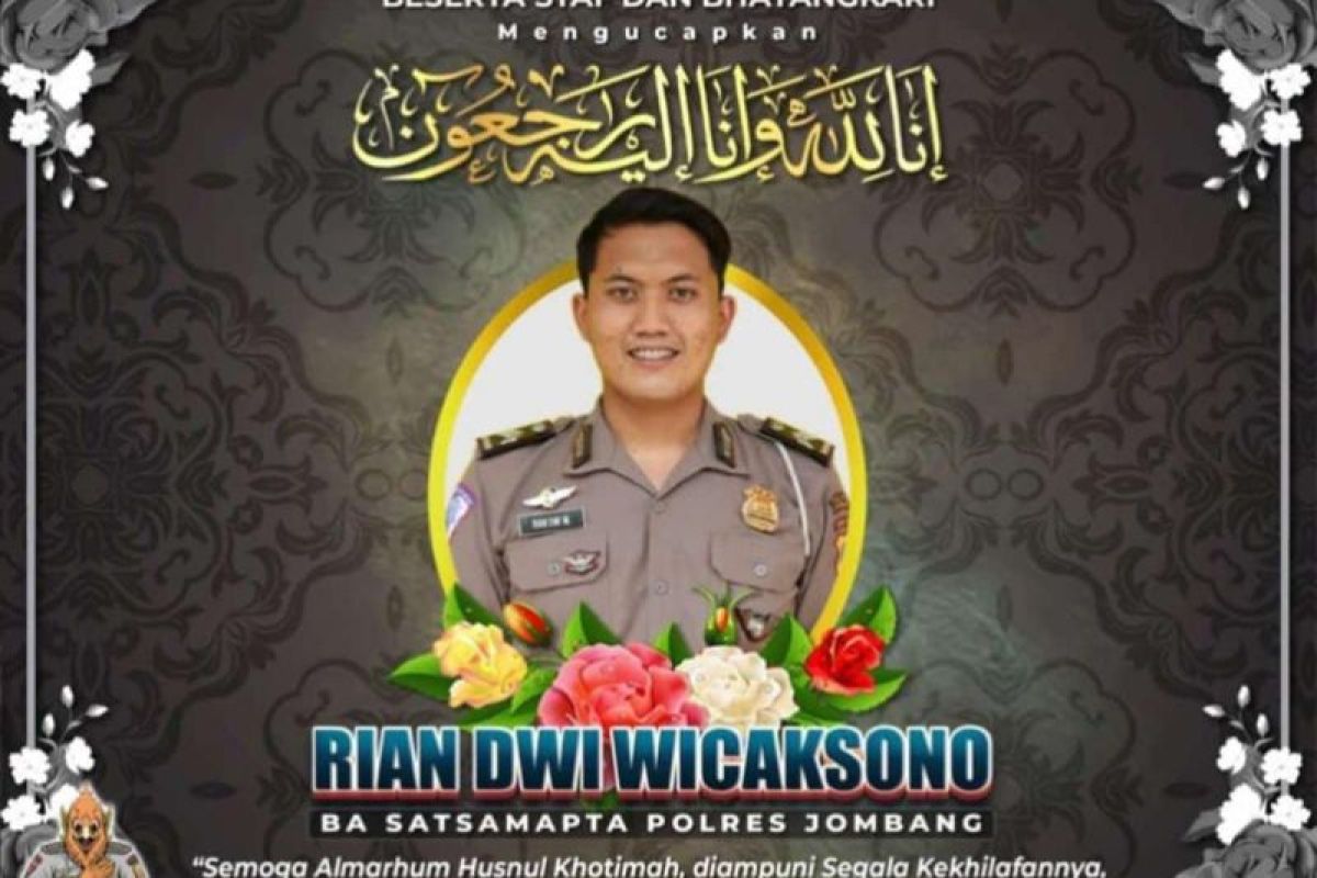 Polwan yang bakar suami di Mojokerto ditetapkan sebagai tersangka