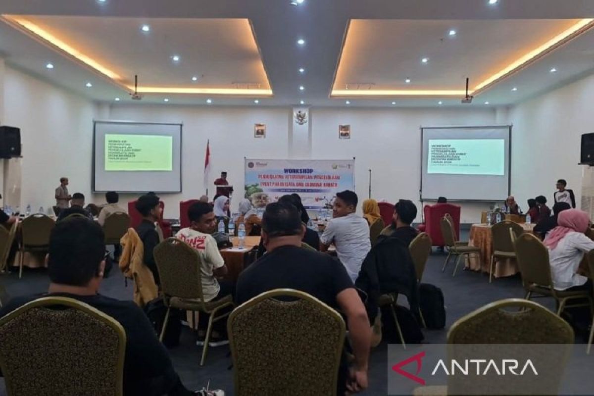 Dispar Sultra workshop keterampilan pengelola jasa parawisata