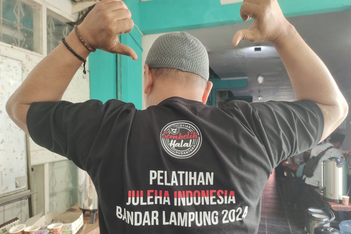 120 orang di Bandarlampung ikuti pelatihan juru sembelih halal jelang Idul Adha