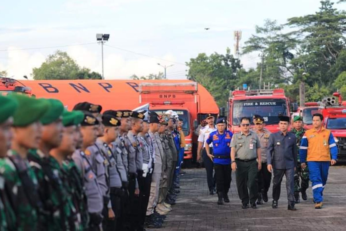 Pemkot Tarakan Simulasi Penanganan Tumpahan Minyak