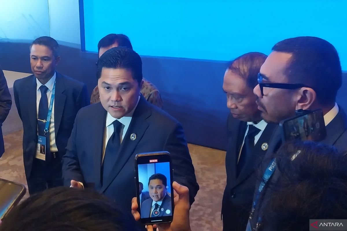 PSSI miliki utang Rp70 miliar, Erick Thohir bilang segera diangsur