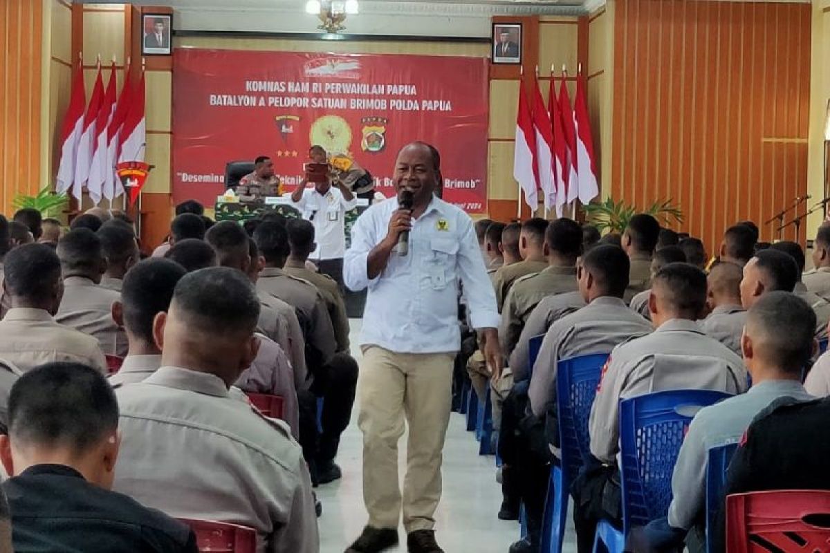 Komnas HAM berharap Brimob Polda Papua kedepankan negoisasi
