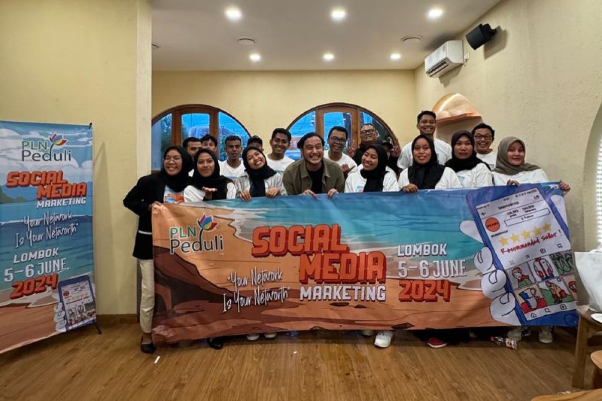 Dorong UMKM Lombok naik kelas, PLN Peduli beri pelatihan social media marketing