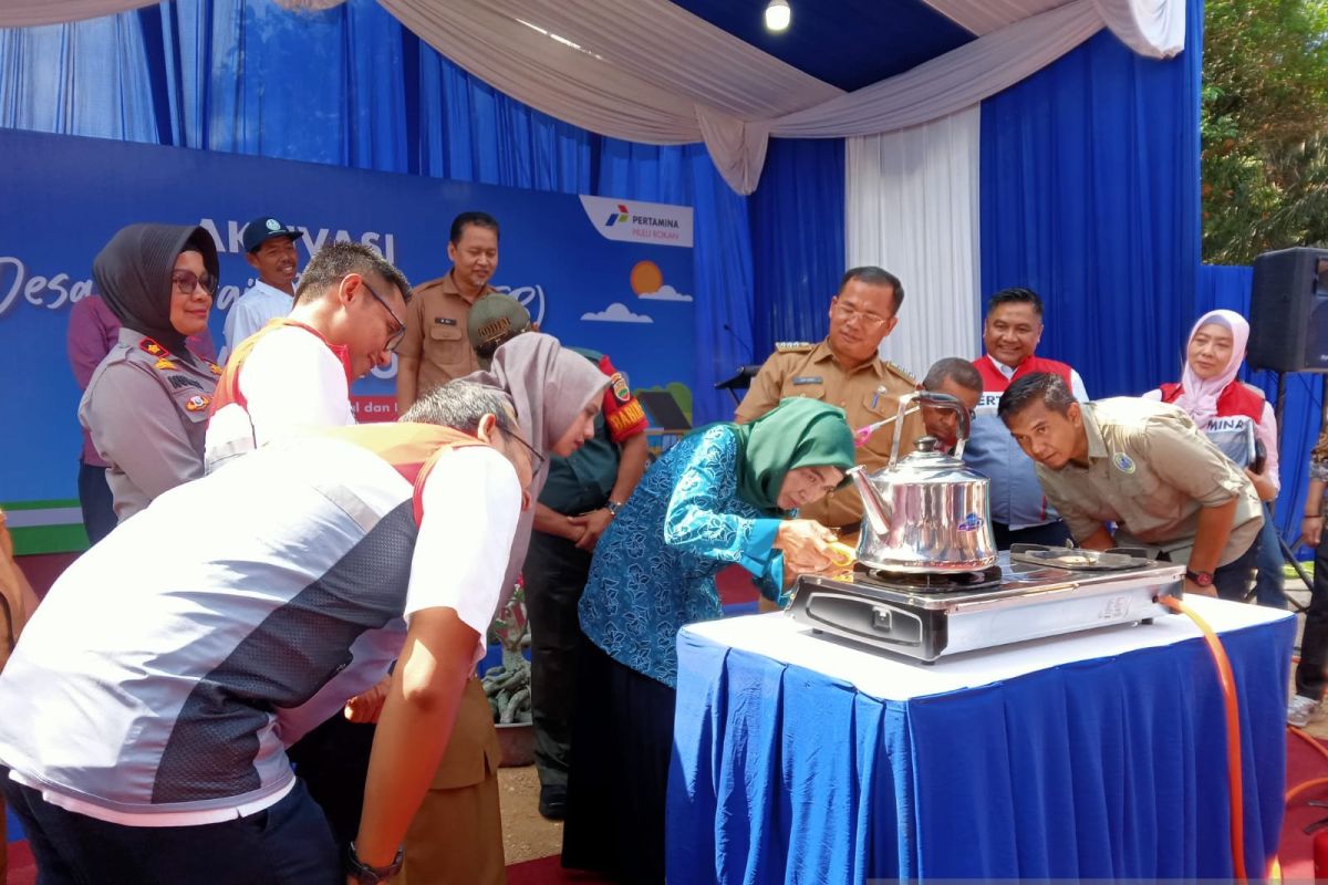 Warga Desa Mukti Sari, Kampar gunakan biogas kotoran sapi untuk memasak