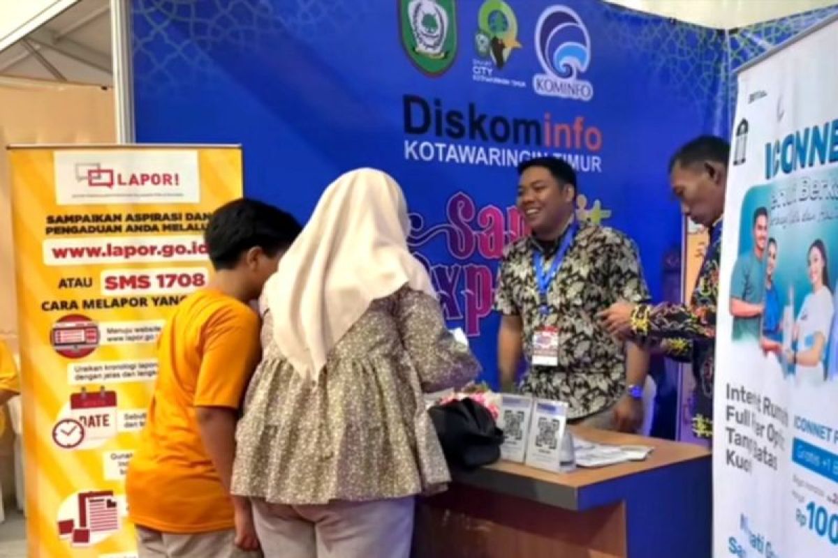 Diskominfo Kotim sediakan internet gratis di arena Sampit Expo 2024