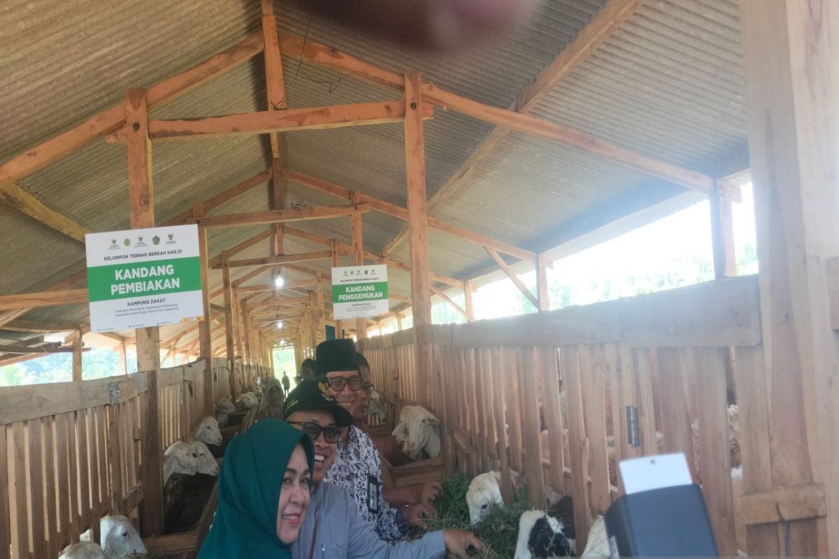 Baznas RI meluncurkan Balai Ternak Berkah Harjo di Kulon Progo