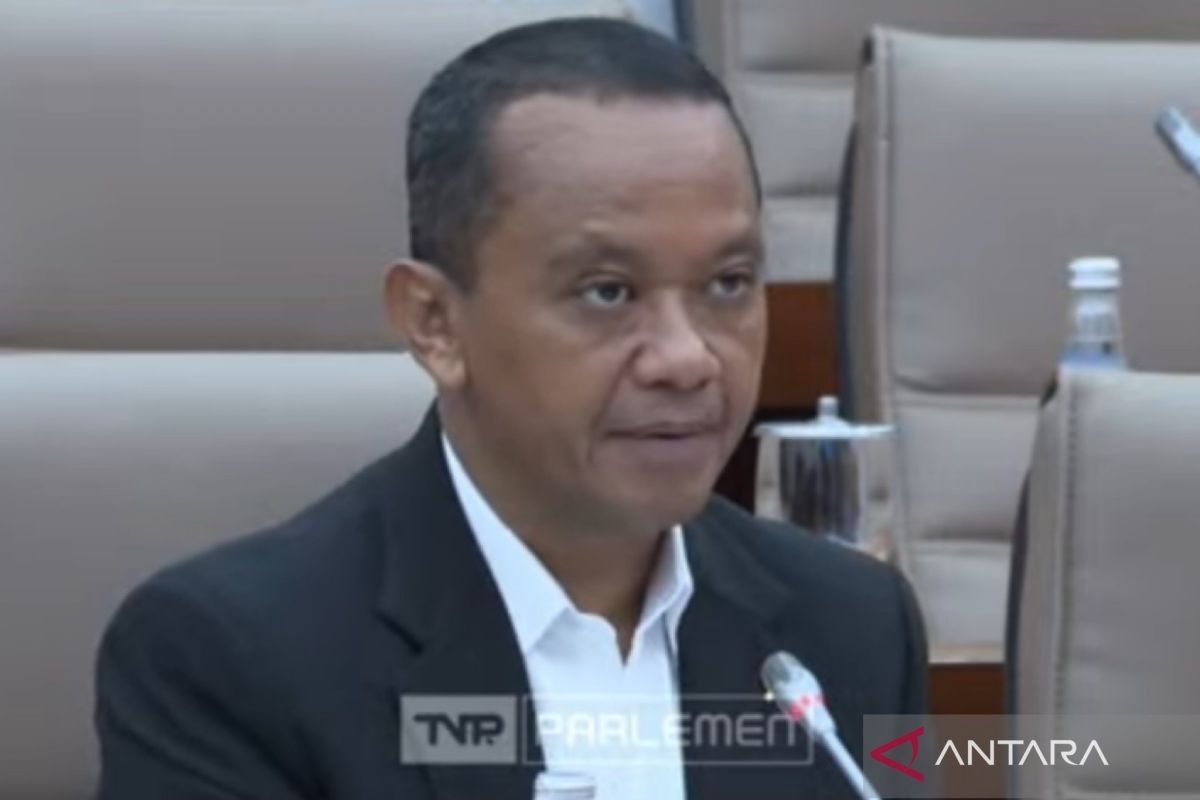 Menteri Bahlil sebut dapat target investasi hingga Rp1.850 triliun