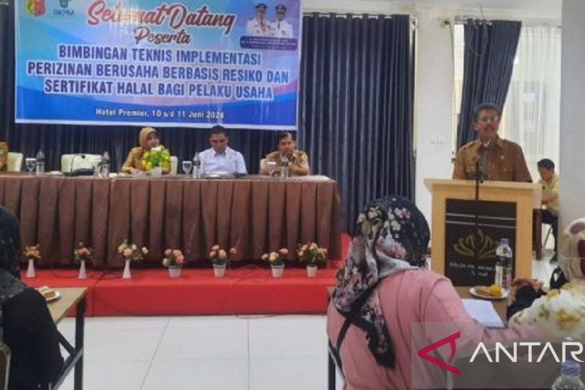 Pemkot Solok gelar bimtek terkait usaha berbasis risiko