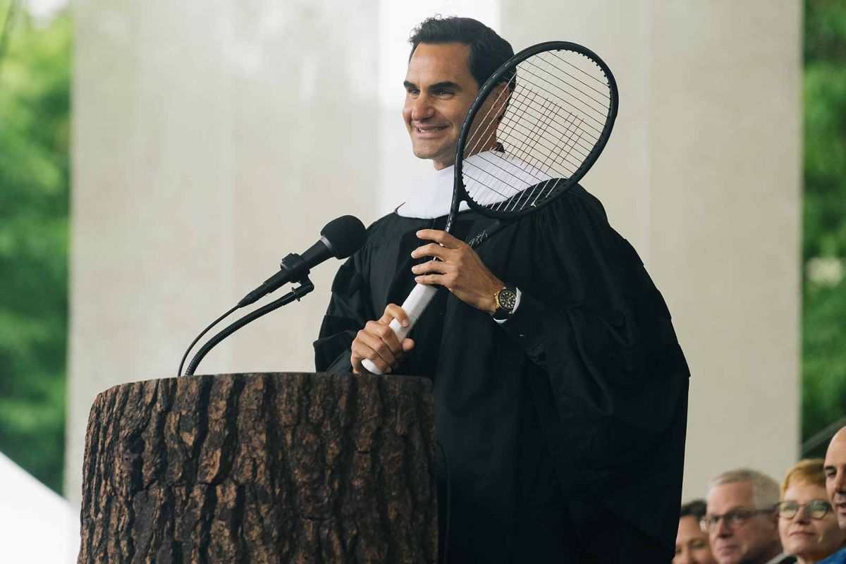 Petenis Federer raih doktor honoris causa