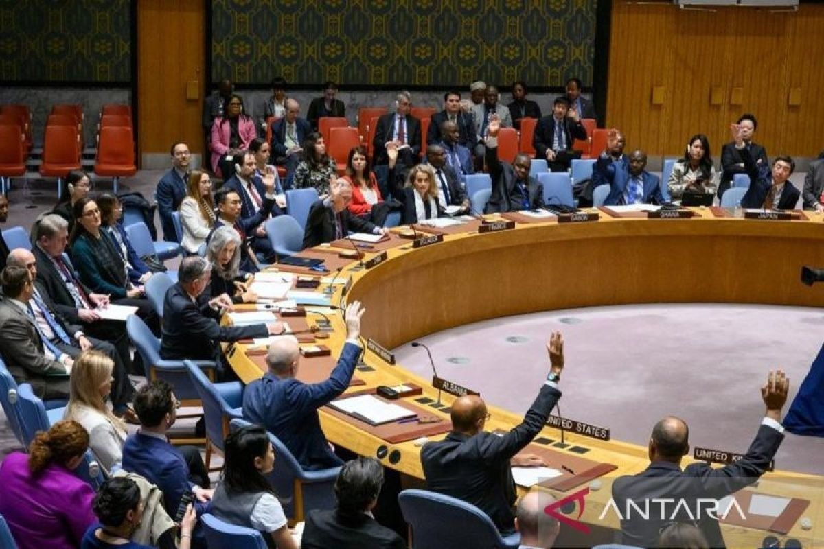 Resolusi gencatan senjata di Jalur Gaza usulan Amerika Serikat disahkan DK PBB