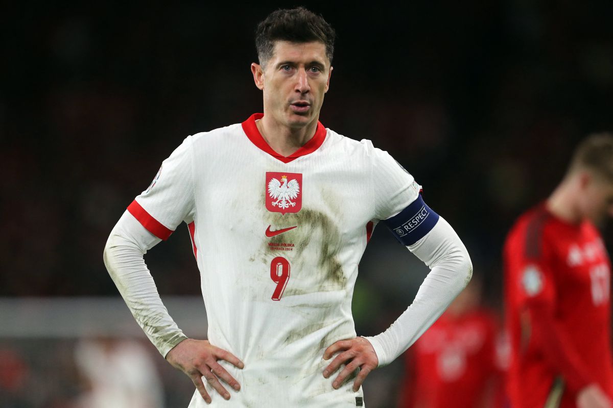 Lewandowski absen pada Polandia vs Belanda