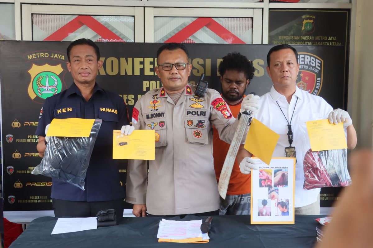 Polisi tangkap pria menganiaya empat warga di Jakut