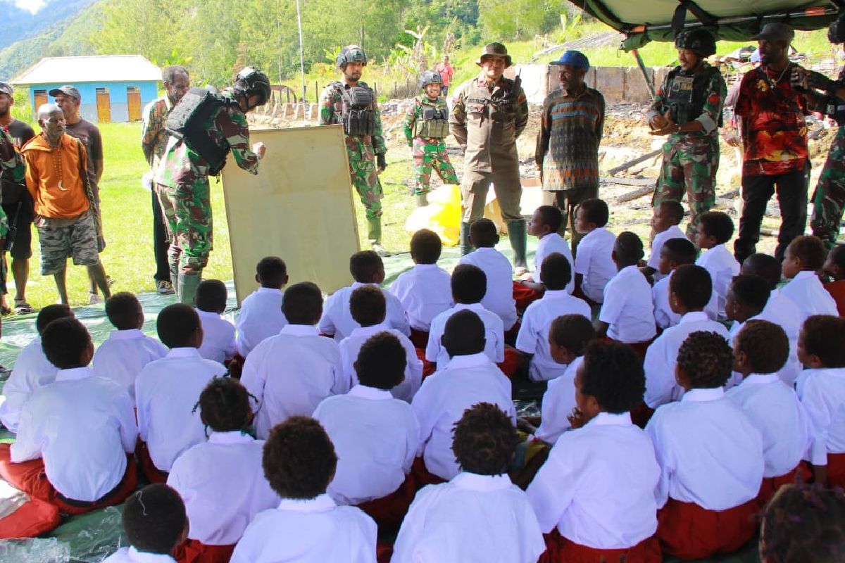 Pangkogabwilhan III: sekolah lapangan mulai operasi di Pogapa