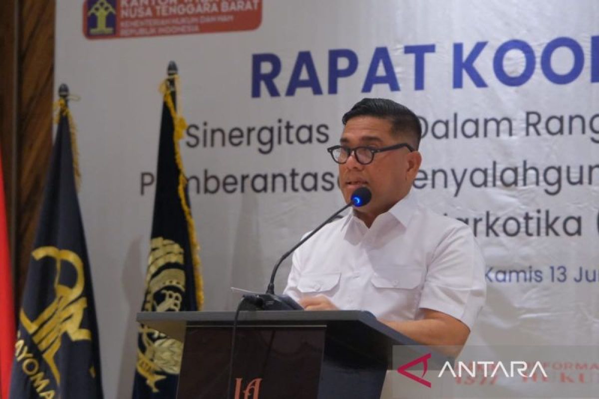 Upaya Kemenkumham berantas peredaran narkotika Lapas Rutan di NTB