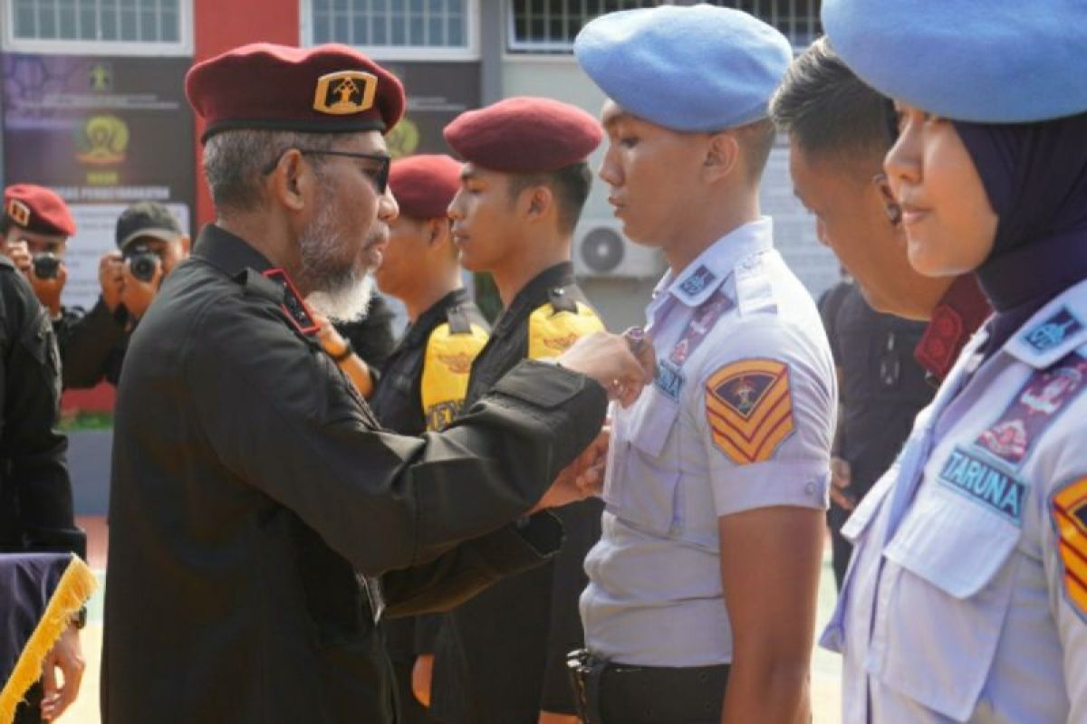 Siapkan kader, Kemenkumham gembleng 334 Taruna Poltekip di Nusakambangan