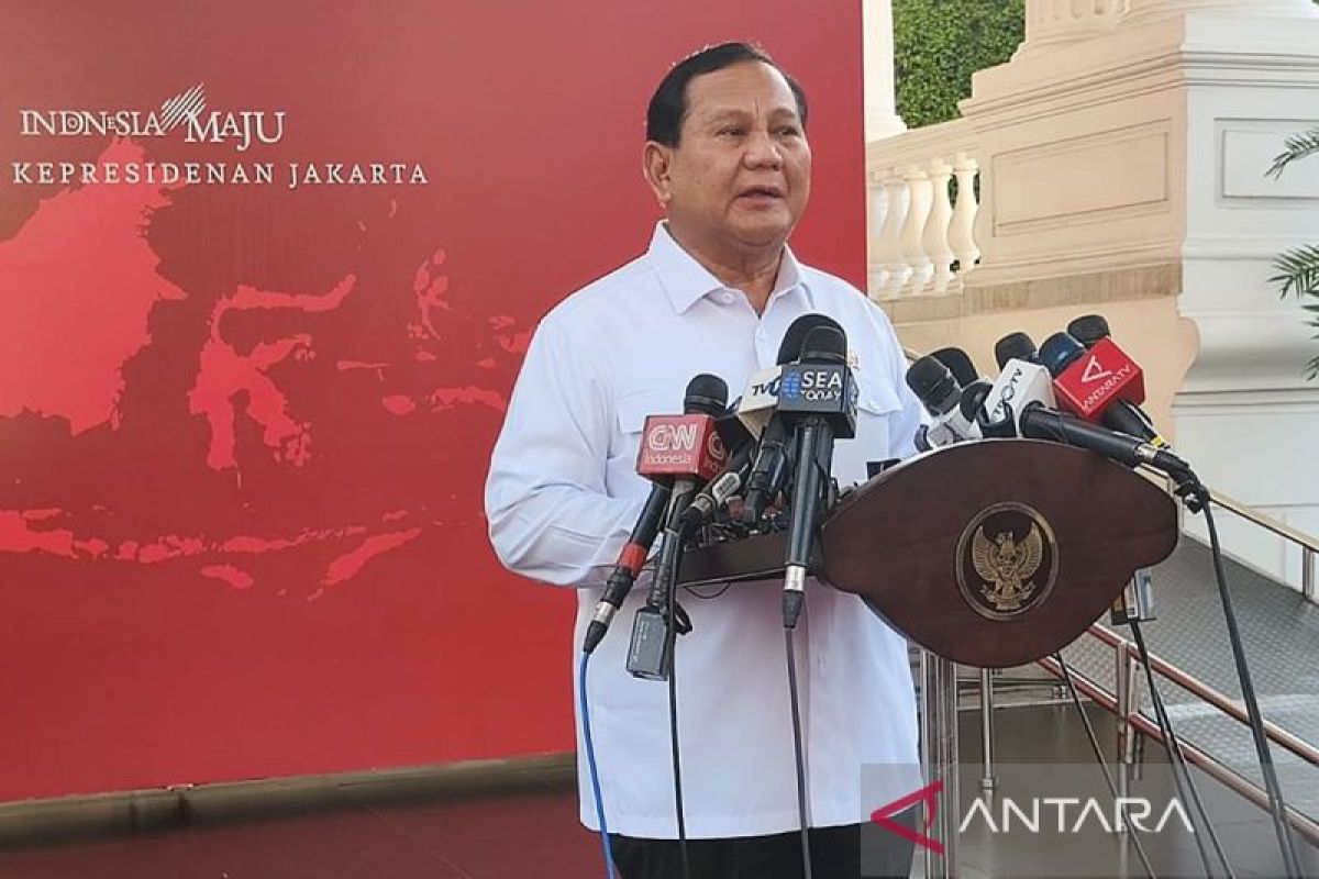 Jokowi dan Prabowo bahas gencatan senjata-bantuan ke Gaza saat makan bersama