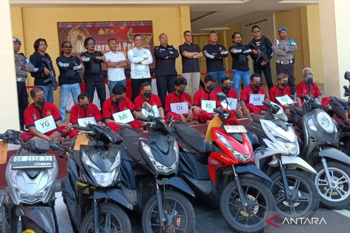 Polisi ungkap 261 kasus pencurian dengan menetapkan 376 tersangka di NTB