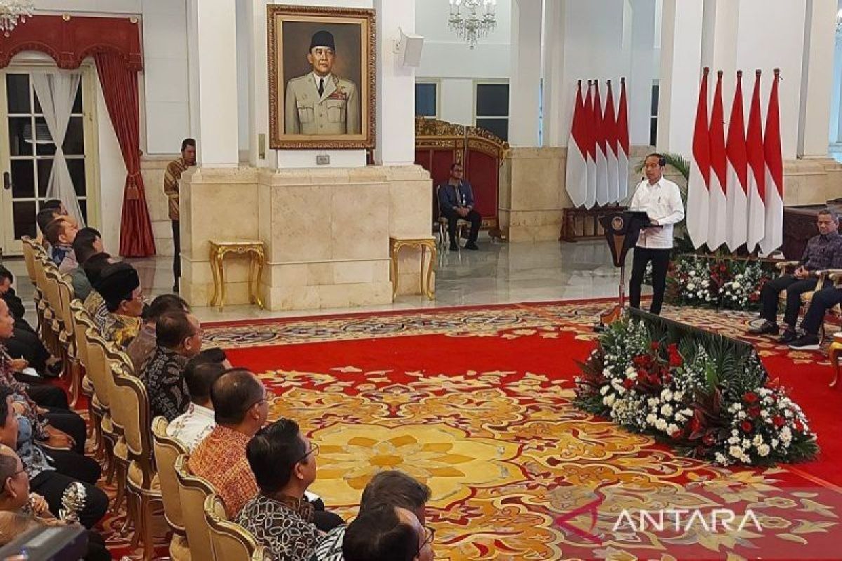 Presiden Jokowi minta daerah waspadai 'neraka iklim' yang mengancam inflasi