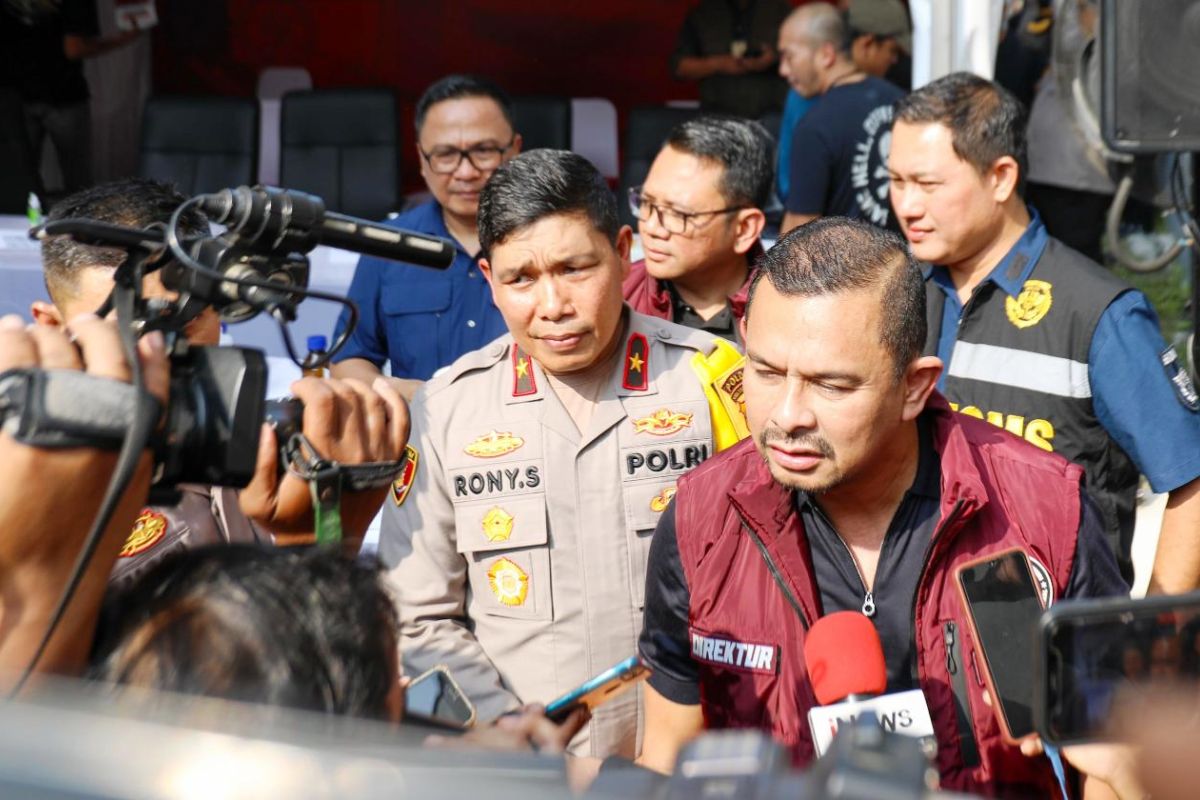 Polri gagalkan produksi 314 ribu butir ekstasi di Medan