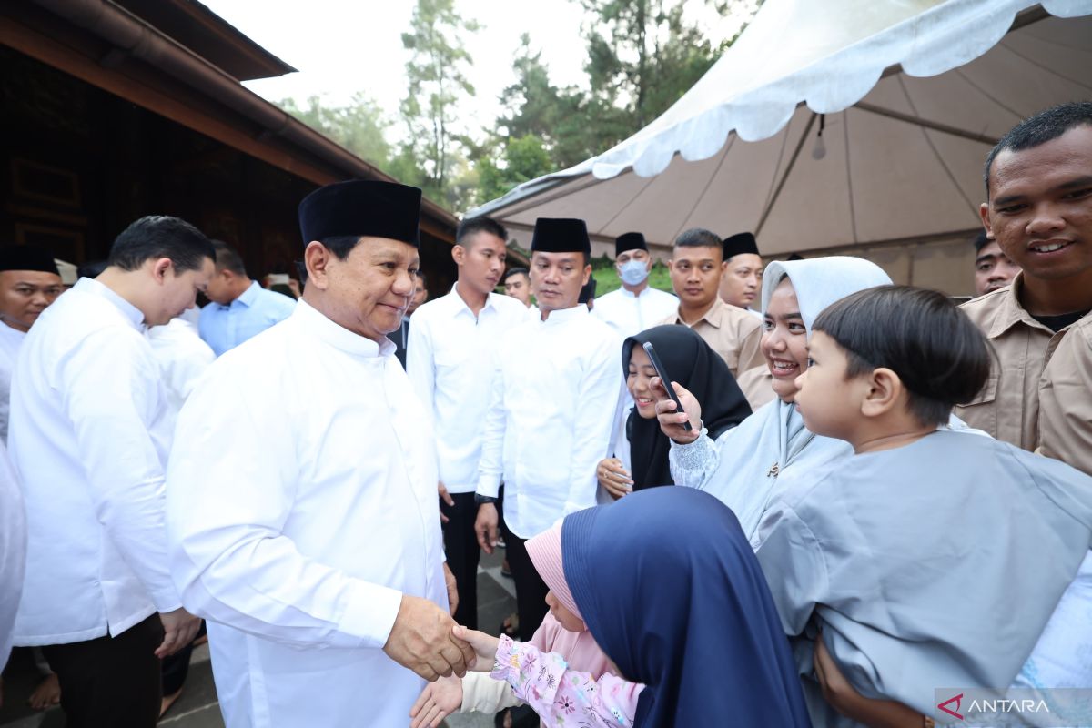 Prabowo berkurban 145 ekor sapi