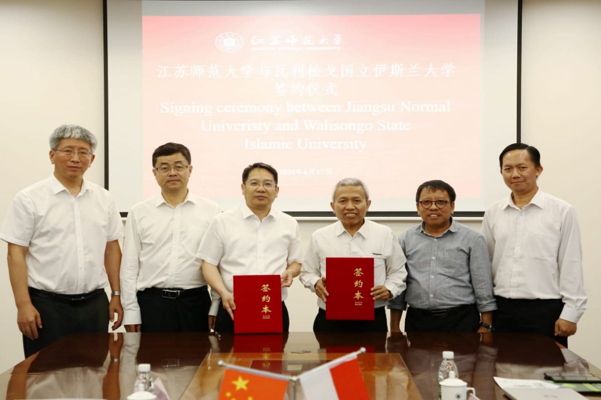 UIN Walisongo jalin kerja sama internasional dengan Jiangsu Normal University