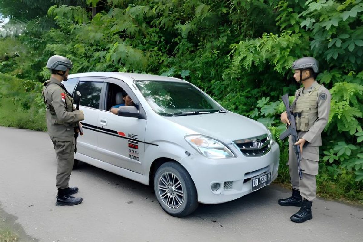 Polda Sulteng gelar razia kendaraan cegah radikalisme di Poso dan Parimo