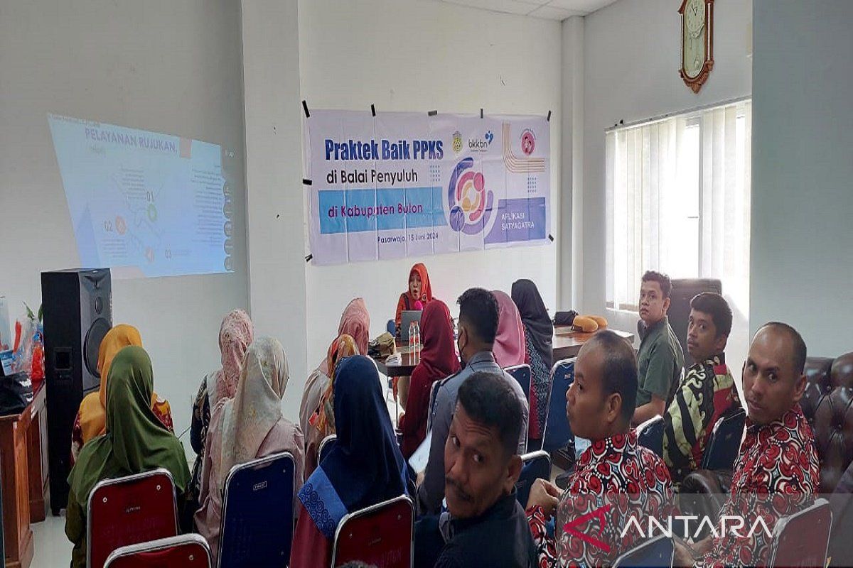 Pertemuan pengelolaan PPKS di balai penyuluh se Kabupaten Buton