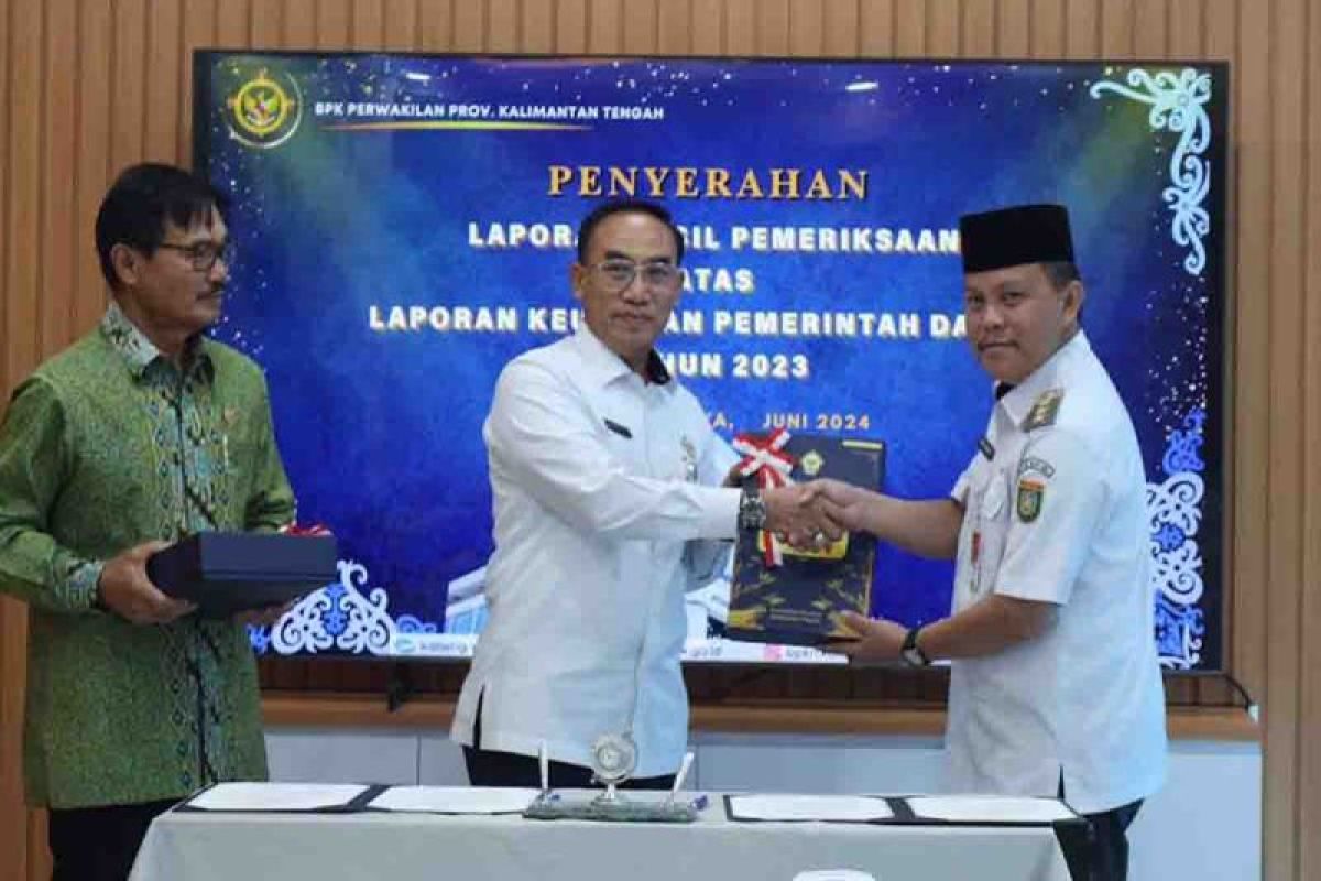 Laporan keuangan Pemkab Barsel 2023 raih opini WTP dari BPK-RI