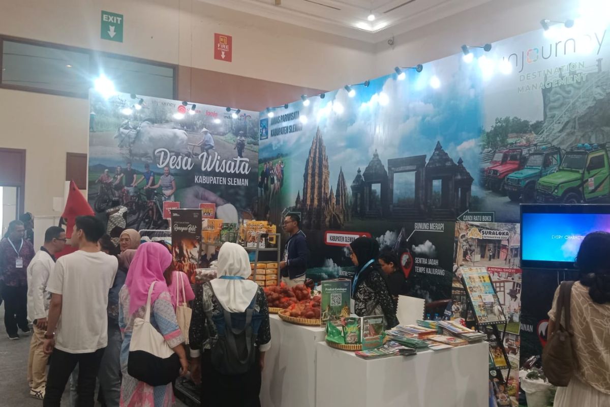 Anjungan Sleman disambut antusias di Gebyar Wisata Nusantara Expo 2024