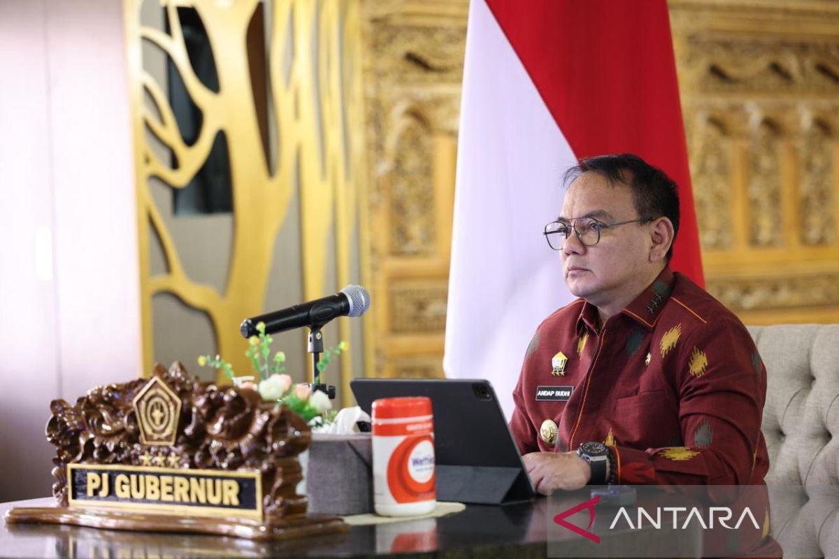 Pj.Gubernur Sultra ikuti Rakor kesiapan Pilkada tahun 2024