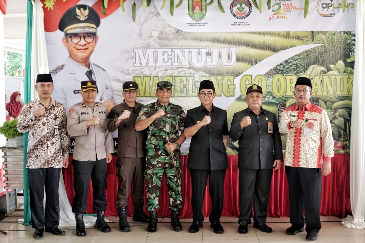 Gerakan program "go organik" Kabupaten Magelang