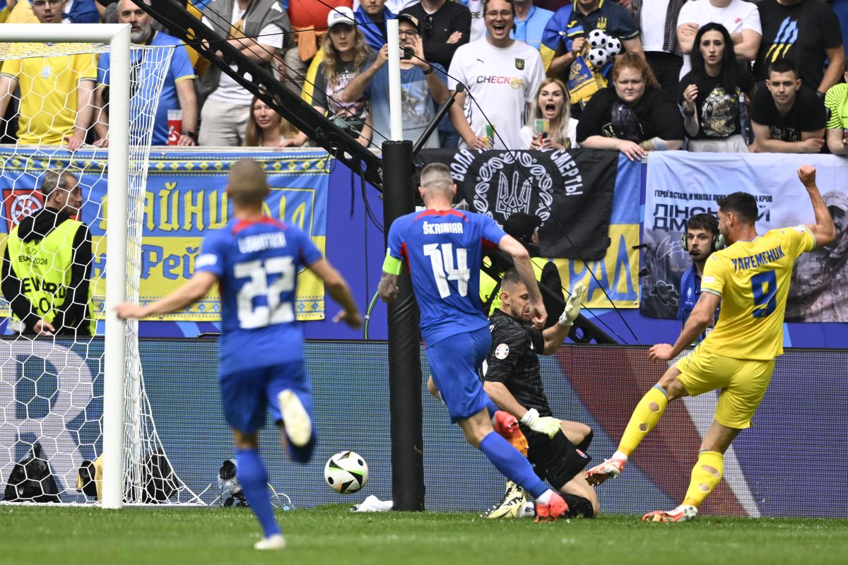 Euro 2024 - Tekuk Slovakia 2-1, Ukraina pupuk asa lolos ke babak selanjutnya