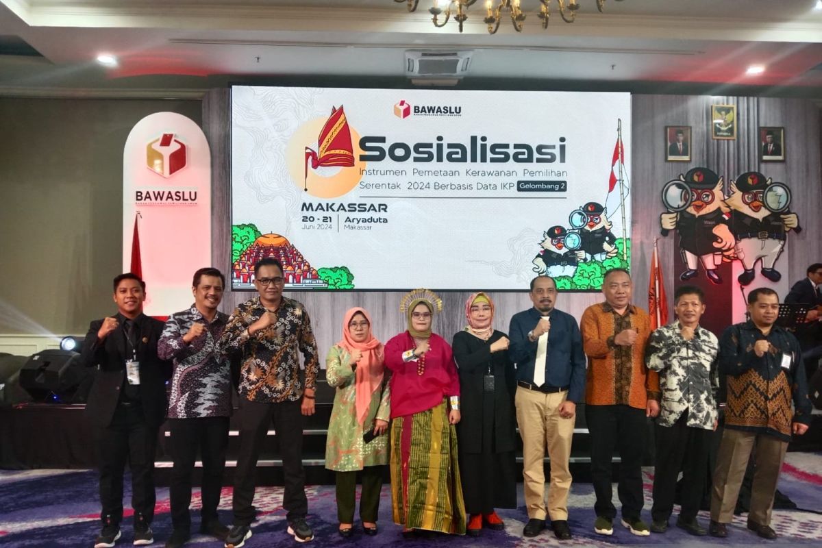 Bawaslu jadikan hasil Pemilu 2024 sebagai instrumen indeks kerawanan Pilkada di Sulsel