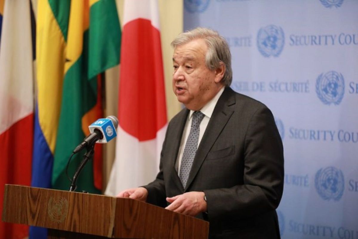 Sekjen PBB Antonio Guterres suarakan kekhawatiran soal eskalasi kekerasan