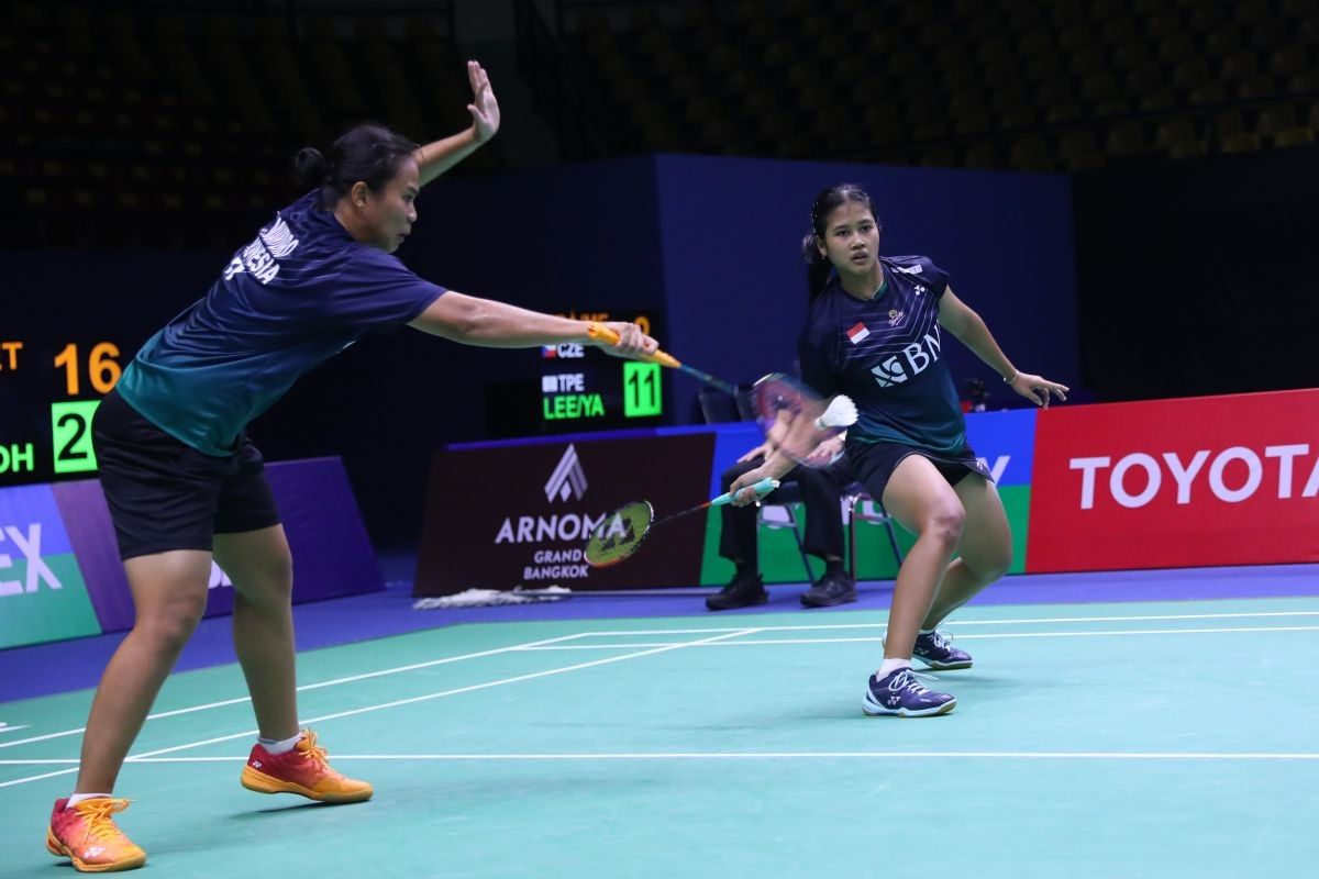 Ganda putri Indonesia Jesita/Febi berhasil maju ke babak final Kaohsiung Masters