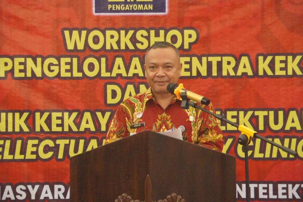 Kemenkumham Kalteng perkuat kapasitas pengelolaan sentra KI