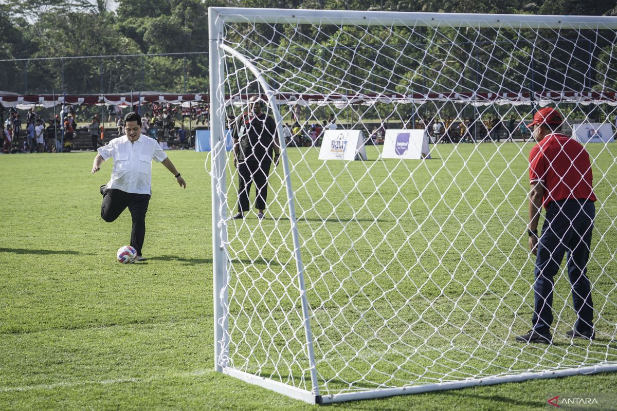 Erick Thohir puji keseriusan Bali United majukan sepak bola di tanah air