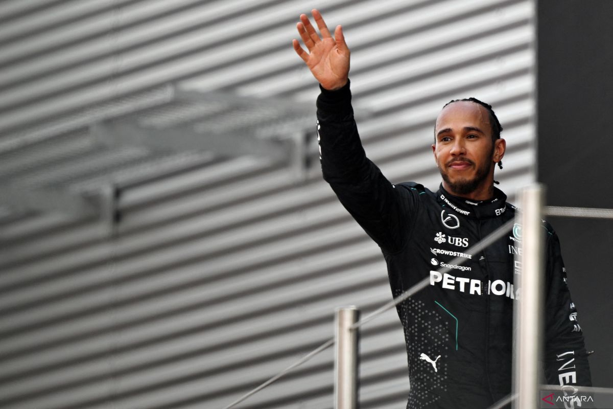 Naik podium di Spanyol, Hamilton sebut "akhir pekan terbaik" di Formula 1