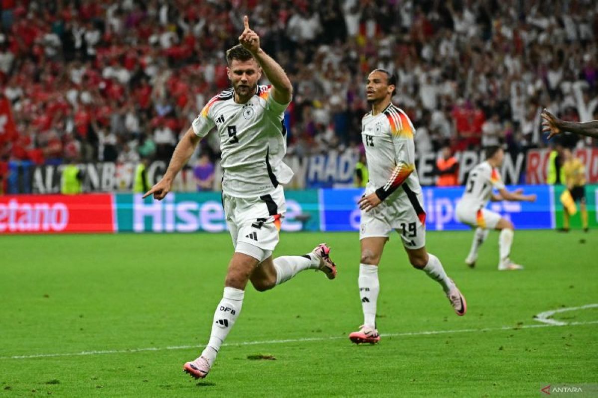 Euro 2024: Jerman dan Swiss melesat babak 16 besar