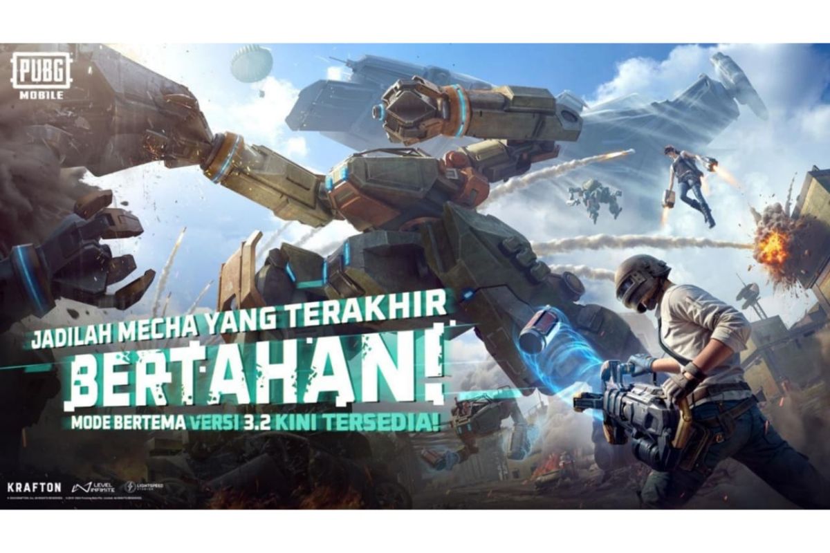 PUBG Mobile luncurkan versi 3.2 bertema "Mecha Fusion"