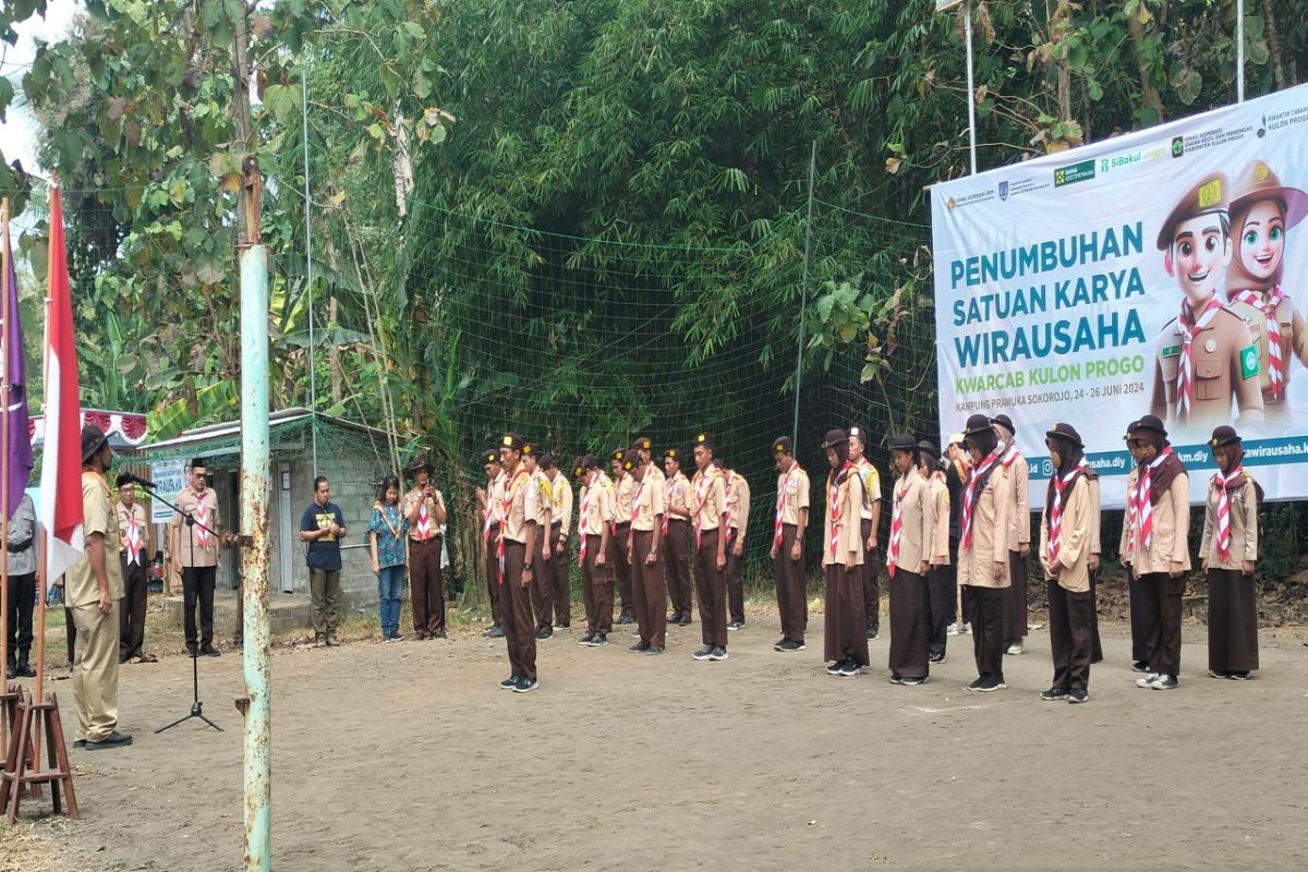 Diskop-UKM DIY melaksanakan perkemahan orientasi wirausaha muda