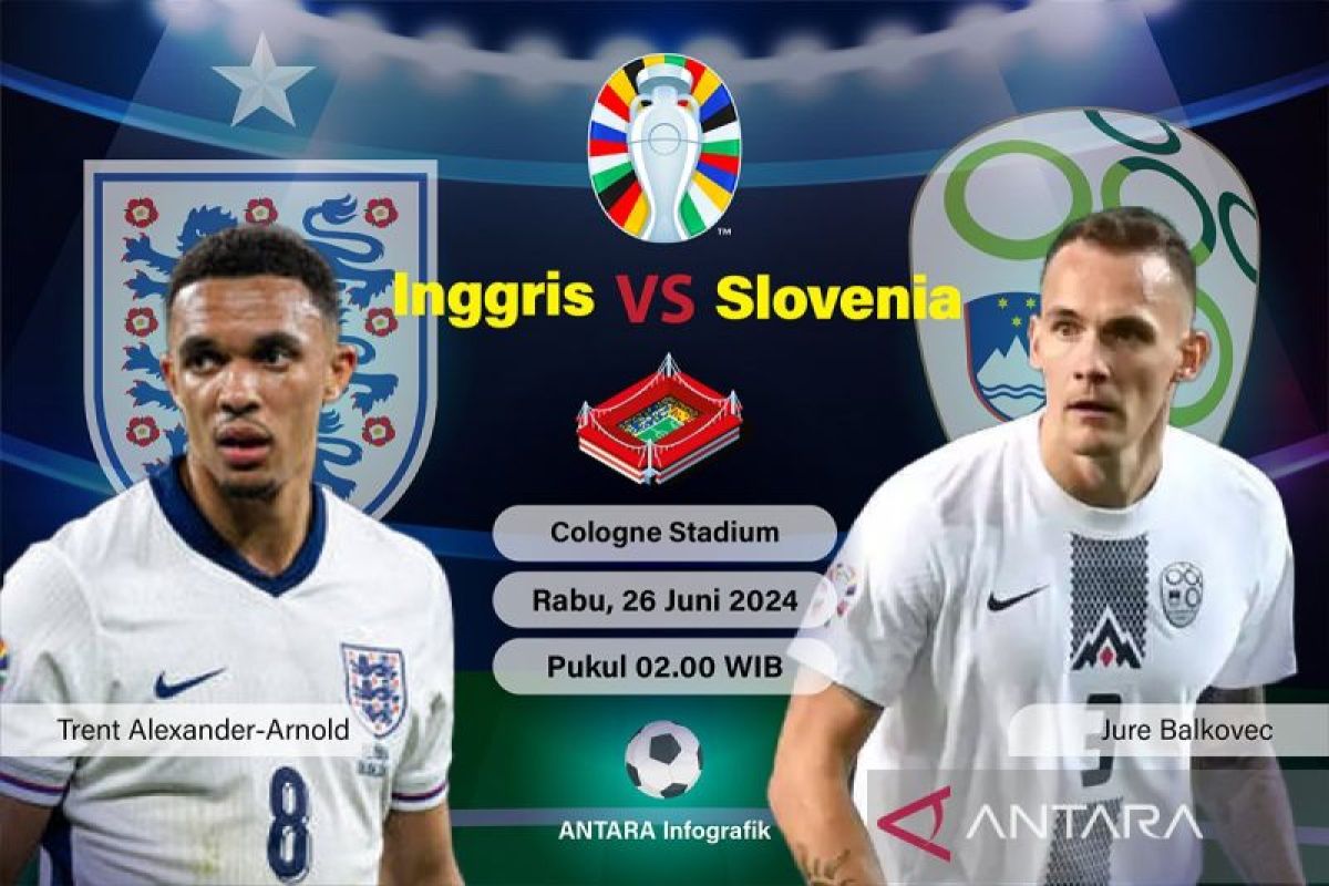 Inggris puncaki klasemen akhir Grup C meski ditahan imbang Slovenia