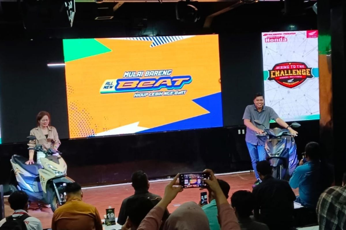 All New Honda BeAT matik terlaris, tampil dengan desain dan fitur baru