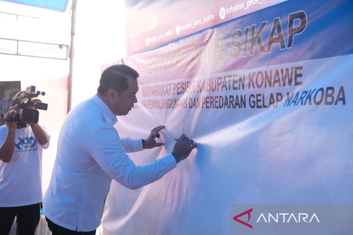 BNNP Sultra ajak warga pesisir berantas peredaran narkoba