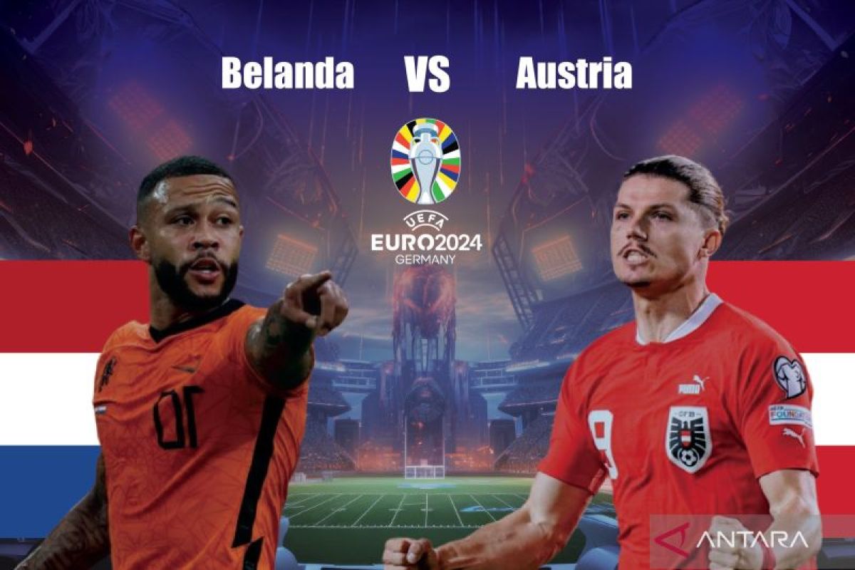 Prediksi Belanda vs Austria, skor, head to head dan susunan pemain