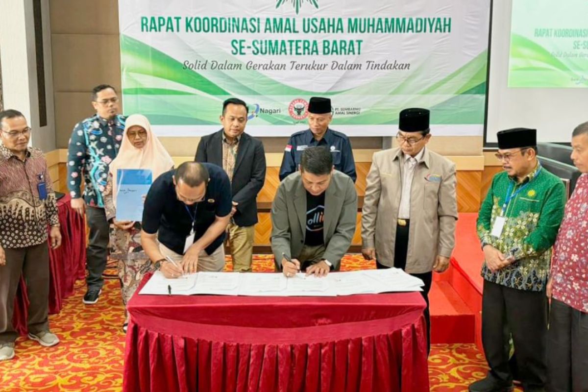 Bank Nagari teken PKS dengan Amal Usaha Muhammadiyah se-Sumbar